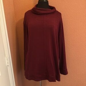 A New Day Cowl Neck Tunic Long Sleeve
